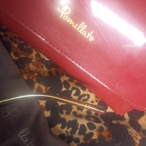 Pomellato Gold Sunglasses with Red Case - Picture 5 of 5
